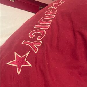 Juicy Couture Red Star Pillowcase